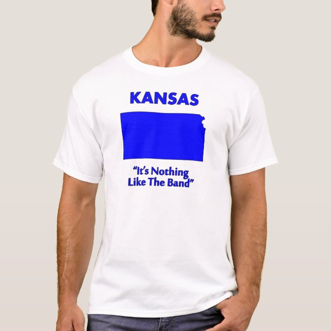 T-shirt Le Kansas - il n'est rien comme la bande (Devant)