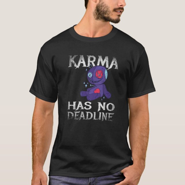 T-shirt Le Karma n'a pas de date limite de solde (Devant)