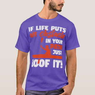 T-shirt Le kayak amusant Quand la vie
