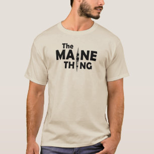T-shirt Le Kayak Est La Chose Du Maine