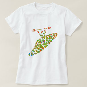 T-shirt Le kayak raide trempe