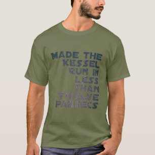 T-shirt Le Kessel Run en moins de douze persecs