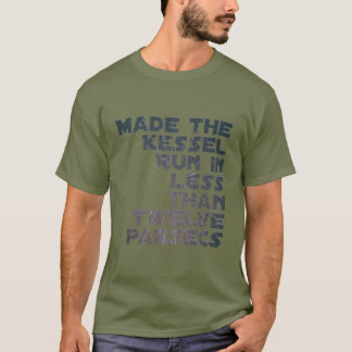 T-shirt Le Kessel Run en moins de douze persecs