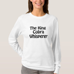 T-shirt le king cobra whisperer