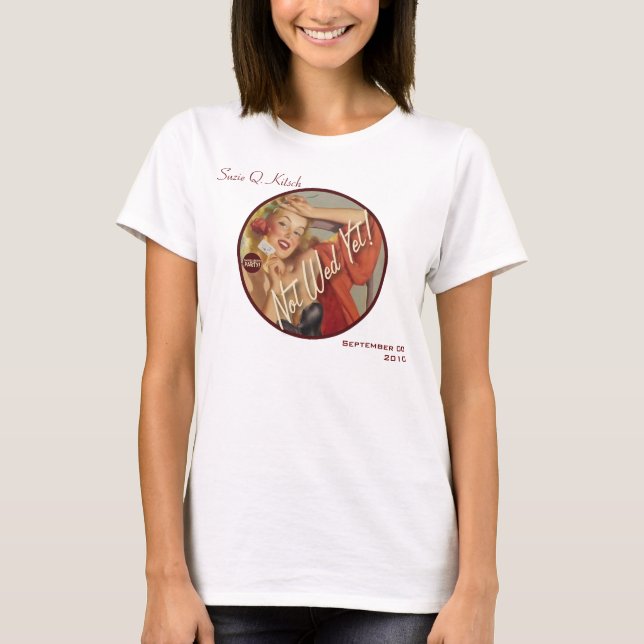T-shirt Le Kitsch Bitsch : Pas Encore Mal ! (Devant)