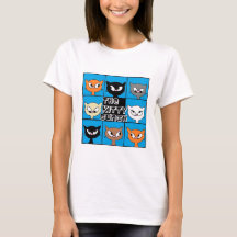 Le Kitty Bunch Joli Amoureux des chats T Shirt
