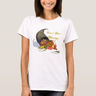 T-shirt Le klaxon de l'abondance, comptent vos