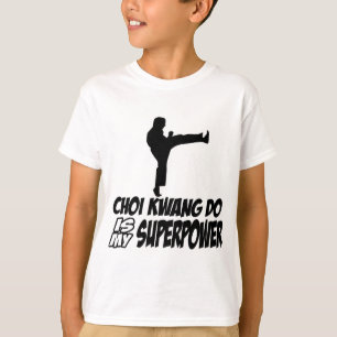 T-shirt Le kwang de Choi font des conceptions d'arts