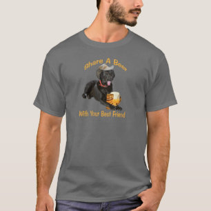 T-shirt Le laboratoire noir partage une bière