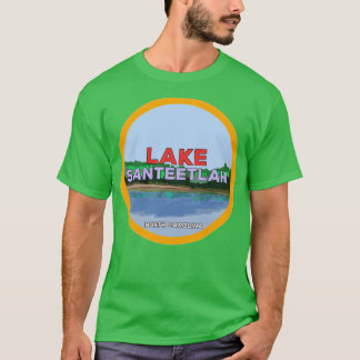 T-shirt Le lac Santeetlah en Caroline du Nord