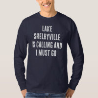 Le Lac Shelbyville Appelle Et Je Dois Aller Pêcher