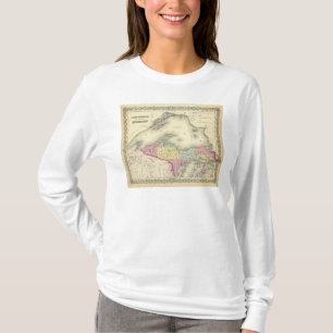 T-shirt Le lac Supérieur et la partie nord du Michigan
