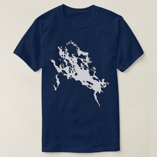 T-shirt Le lac Winnipesaukee (Design devant)