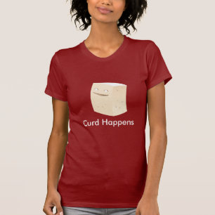 T-shirt Le lait caillé se produit