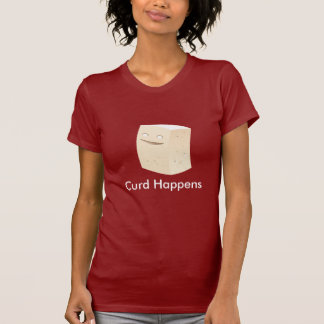 T-shirt Le lait caillé se produit