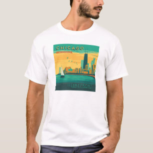 T-shirt Le Lakefront   Chicago, Illinois