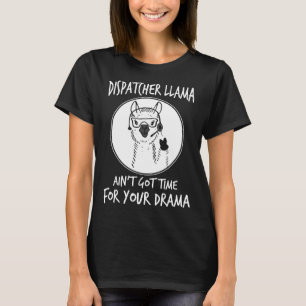 T-shirt le lama d'expéditeur n'est pas obtenu l'heure pou