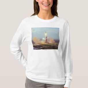 T-shirt Le lancement de Saturn IB de projet d'essai