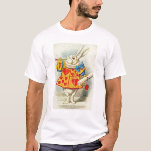 T-shirt Le lapin blanc