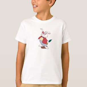 T-shirt Le lapin blanc d'Alice et de Disney