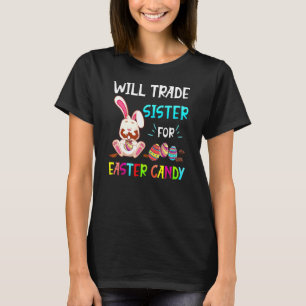 T-shirt Le Lapin Mange Des Oeufs De Chocolat Vont Échanger
