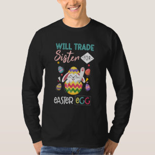 T-shirt Le Lapin Mange Des Oeufs De Chocolat Vont Échanger