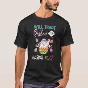 T-shirt Le Lapin Mange Des Oeufs De Chocolat Vont Échanger
