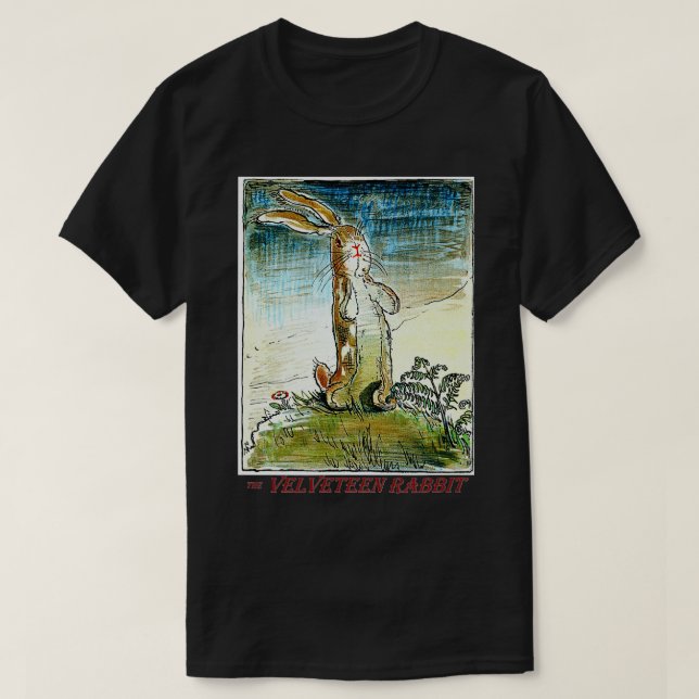 T-shirt Le lapin Velveteen - - Margery Williams  (Design devant)