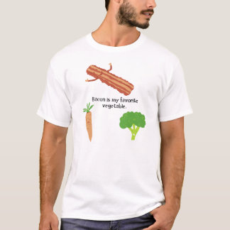 T-shirt Le lard est mon légume préféré