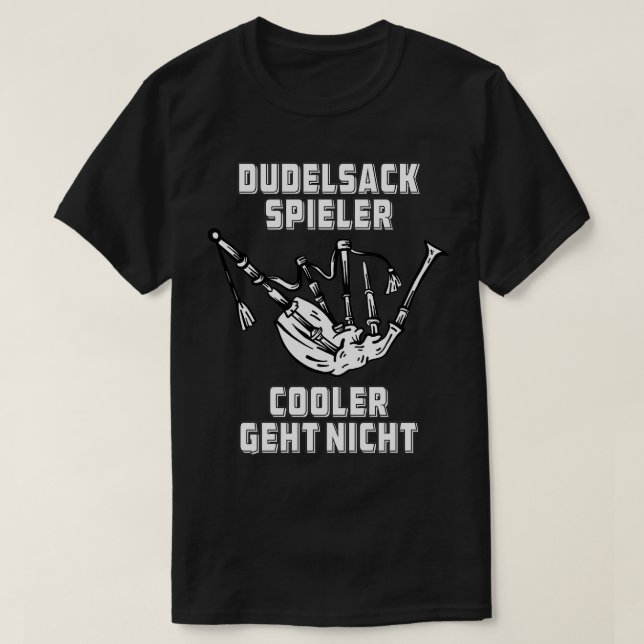 T-shirt LE LECTEUR DE BAGPIPE PEUTx27T ÊTRE GLACIÈRE (Design devant)