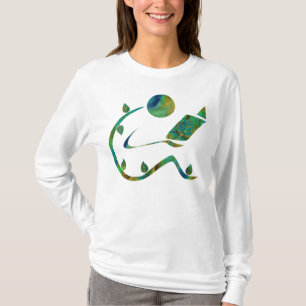 T-shirt Le lecteur vert un a dégrossi chemise