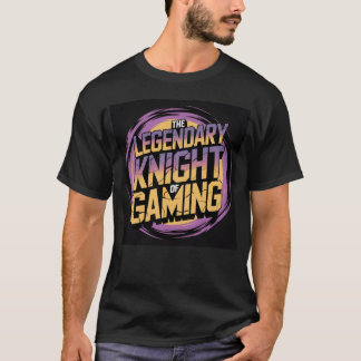 T-shirt Le légendaire chevalier du jeu rétro vintage