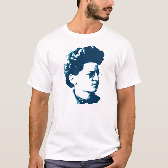 T-shirt Le leon bleu (Devant)