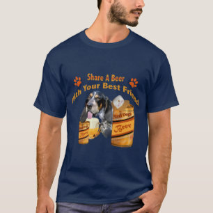 T-shirt Le limier bleu de coutil partage des chemises
