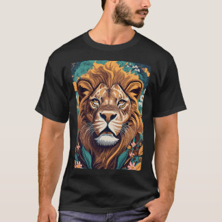 T-shirt Le lion