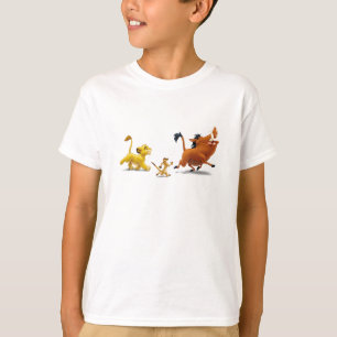 T-shirt Le Lion King Simba a chanté timon pumbaa