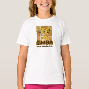 T-shirt Le Lion King Simba fait un petit Disney