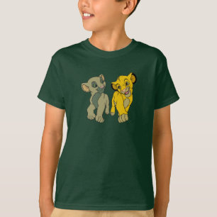 T-shirt Le Lion King's Simba & Nala souriant Disney