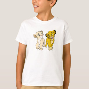 T-shirt Le Lion King's Simba & Nala souriant Disney