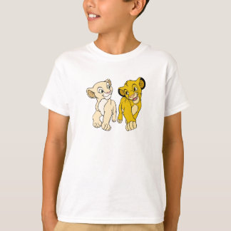 T-shirt Le Lion King's Simba & Nala souriant Disney