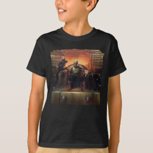 T-shirt Le livre de Boba Fett   Boba Fett sur le trône