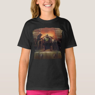 T-shirt Le Livre de Boba Fett Boba Fett sur le Trône
