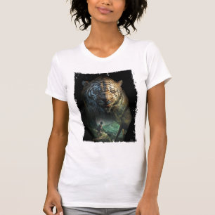 T-shirt Le Livre de la jungle  Shere Khan et Mowgli