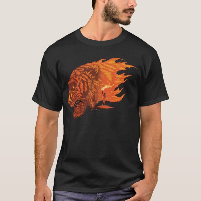 T-shirt Le Livre de la jungle| Shere Khan et Mowgli (Devant)