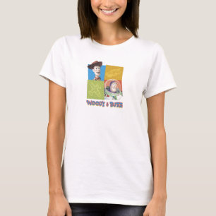 T-shirt Le logo Buzz Lightyear et Woody Story
