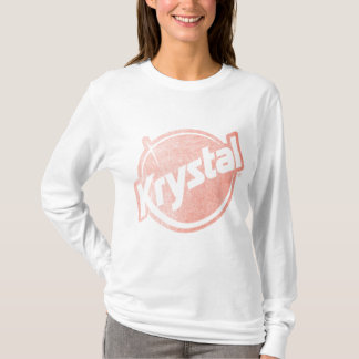 T-shirt Le logo de Krystal s'est fané