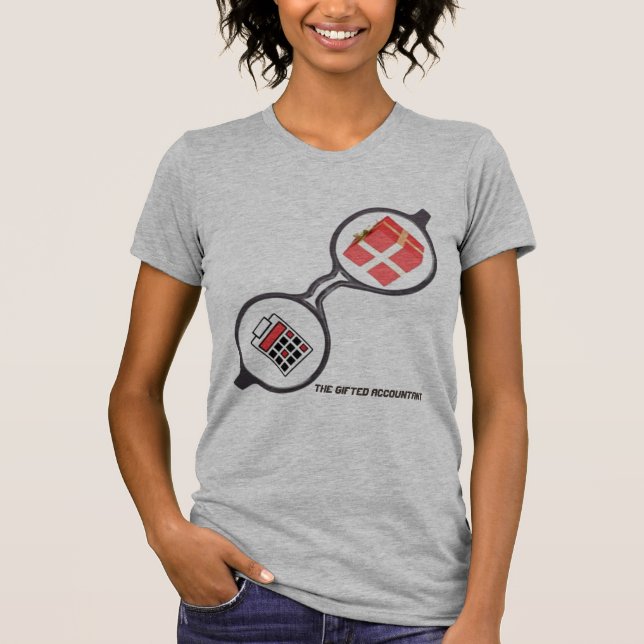 T-shirt "Le logo du comptable doué" (Devant)