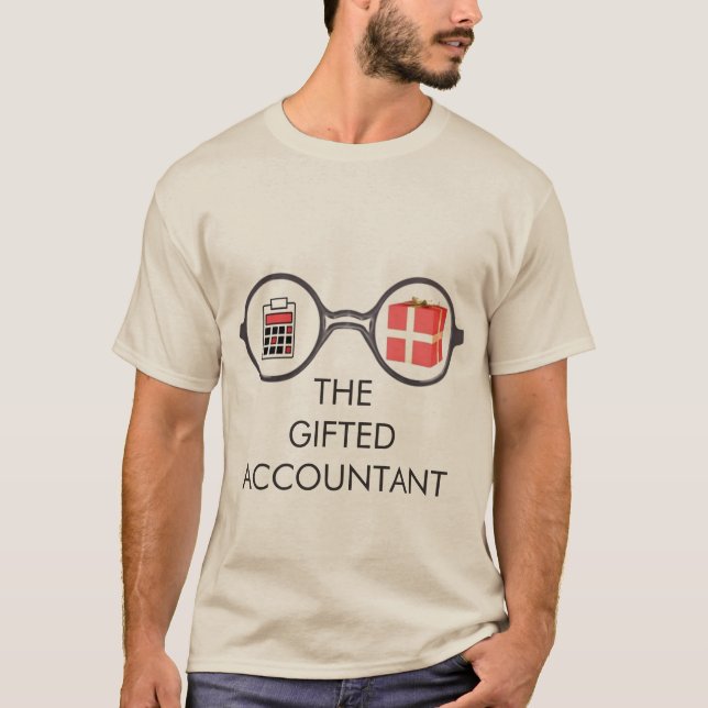 T-shirt "Le logo du comptable doué" (Devant)