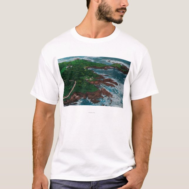T-shirt Le long de la commande de 17 milles sur la (Devant)