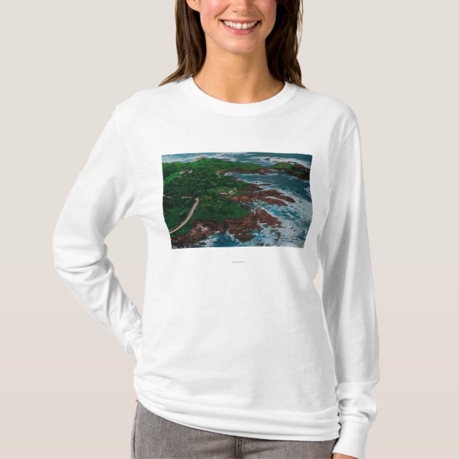 T-shirt Le long de la commande de 17 milles sur la (Devant)